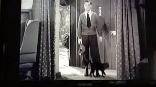 Night Must Fall 1937 Robert Montgomery and the kitty cat. Great music by Edward Ward.