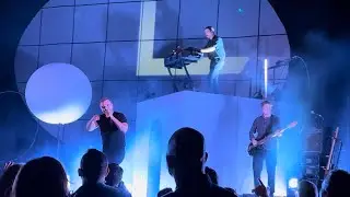 Future Islands - King of Sweden - opening song New York concert tour - live @ Radio City Music Hall 