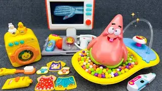 8 Minutes Ultimate Bathtub & Laundry Toys, Patrick Star Doctor Toys Collection Review ASMR