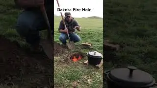 How to build a Dakota Fire Hole #podcast #survival #survivaltips #outdoors #nature #dakotafirehole
