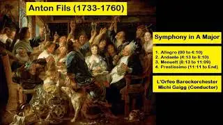 Anton Fils (1733-1760) - Symphony in A Major