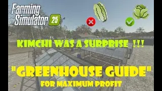 Farming Simulator 25 Greenhouse Guide: The Best Crop for Maximum Profit 💰