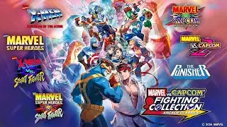 Marvel Vs Capcom Fighting Collection Playthrough Wolverine Cyclops & Cable (2/2)Marvel vs Capcom 2
