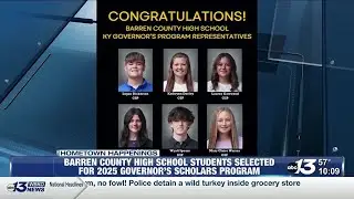 Barren County High School students selected for 2025 Governor&rsquo;s Scholars Program