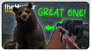**GREAT ONE** Fabled Glacier Black Bear Is Finally Mine!! | theHunter: Call of the Wild