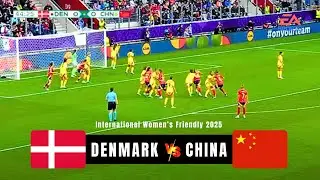September 11, 2025 | DENMARK vs CHINA | International Women's Friendly | FIFA 23 gameplay