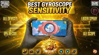 0% Recoil! 😍 PUBG 4.2 Update Best Gyro Sensitivity for All Devices 🚀