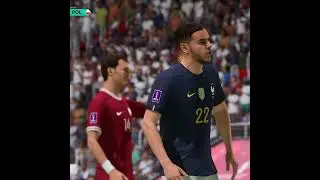 FIFA Foot ball simply save this goal best gameplay France vs Poland #youtubeshorts #fifaworldcup