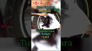 Cara Cat Kaliper Rem Cakram Motor Cat Kaleng Semprot Spray Hi - Temp Cat Tahan Panas Clear Gloss
