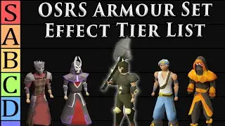 Armour Set Effect Tier List for Oldschool Runescape
