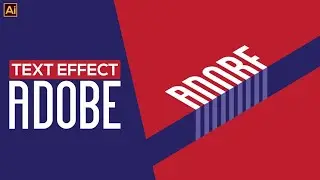 Professional Logo Design || illustrator Text Effect