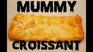 How to Make Ham & Cheese Mummy Croissant