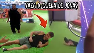 Momento que Jonas Cai De cara no Chão 😨😅 durante Big fone 😯#bbb26 