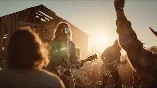 Outlaw Rock Mix 🎸 Wild Highway Ride | Inspired by Johnny Cash