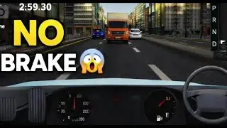 NO BRAKE 😱 | Full Speed Control in Dr. Driving | Can I Survive?