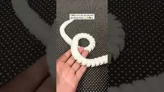 Adorable 3D Printed Snake Toy - Perfect Gift for Kids #fok #toys #snake