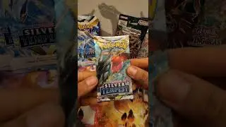 Pack battle!! opening pokemon silver tempest vs yugioh darkwing blast #shorts