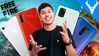 🔥 SEM LAG! TOP 10 CELULARES PARA JOGAR FREE FIRE EM 2021 - Muito BARATO