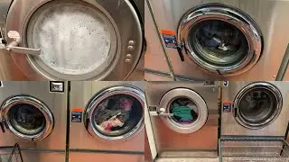 Laundromat day Episode 23 Afternoon washers action with Speed Queen and Dexter
