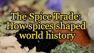 The Spice Trade: How spices shaped world history #history #spices