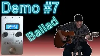 Practical BeatBuddy mini 2 Ballad rhythm no. 1 demo and Bass9