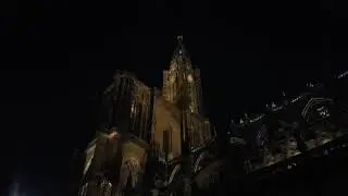 Straßburg (FR) kath. Münster Nachtläuten um 22 Uhr