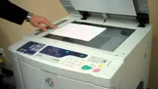 How to make a Copy on a Riso Printer