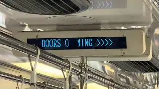 C151A QingDao SiFang Train Set(501/502) With the new announcement please mind the platform gap(NSL)