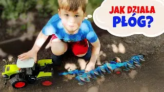 Jak działa pług? 🚜 Wielka orka i prawdziwe traktory w akcji! | Nasza Farma