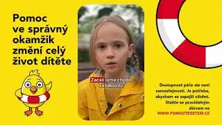 Anička dostala šanci díky včasné pomoci – dejte ji i dalším! Pomozte dětem