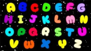 Песня ABC в двух волшебных стилях | Спокойствие ночного неба и веселье с конфетти | Учим заглавны...