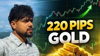 Live learning video | 220 Pips Done in the Gold | #gold #trading #learning