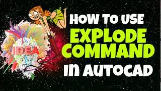 AutoCad Tutorials - How to use Xplode command in AutoCad  #Cadibly #autocad #learnautocad