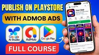 Build Android App and PUBLISH on Playstore using AI - FULL COURSE 2026