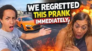 DOOR DASH in a AUDI R8 PRANK?
