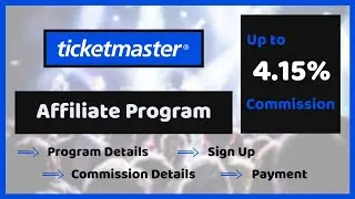 Ticketmaster Affiliate Program [2025] | Earn Money from ticketmaster.com