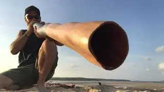 Dhapa Ganambarr yidaki in Eb/G