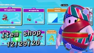 Fall guys NEW wrapped up skin (gameplay) | Item Shop December 29th 2020