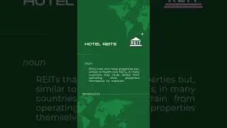 What are #hotel #REITS ? #shorts