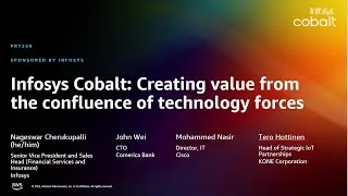 AWS re:Invent 2022 - Infosys Cobalt: Creating value from confluence of technology forces (PRT250)