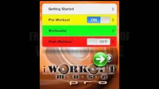 iWorkout Muse PRO Best Fitness Music App for iPhone and iPod Touch