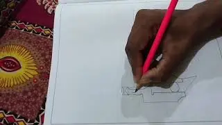 How to draw a vernier caliper  step by #