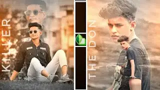 New Snapseed Double Exposure Photo Editing || Snapseed Photo Editing || DM EDITZ