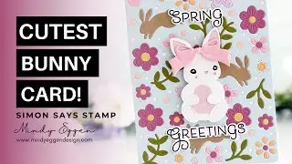 Making A Handmade EASTER CARD With Die Cut Inlay Technique | Part 1