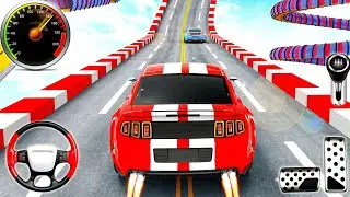Mega Ramp GT Car Stunt Driving - Car Stunt Impossible Tracks Simulator: Android Gameplay #3