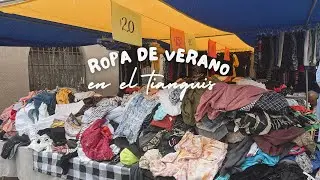 🤍🌞Comprándome ropa para el verano en un tianguis de Tijuana 🌺✨