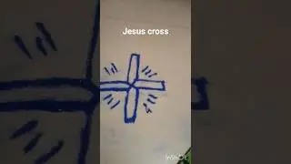 Hi friends my first vedio sub pannunga #drawing jesus cross 🙏❤️ #simple