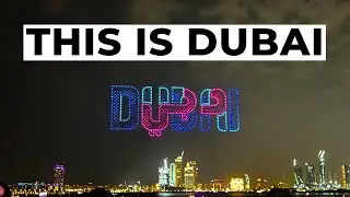 Dubai Drone Show at Bluewaters Island | Live from Ain Dubai Waterfront