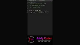Python F strings #pythontricks #programmingtricks #pythonshortcuts #pythonforbeginners #shorts