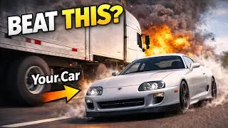 Самые востребованные автомобили в BeamNG — Тест обгона, часть 2